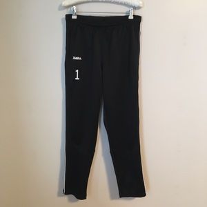 Xara Soccer Pants Size Small Zipper Leg Black